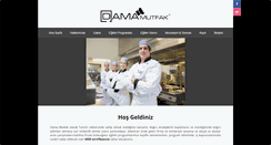 Desktop Screenshot of dama-mutfak.com